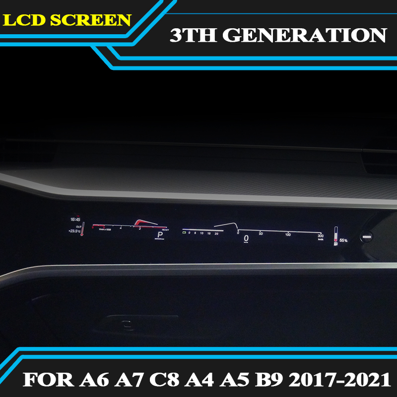   LCD ÷, ƿ A4 S4 RS4 A5 S5 RS5 2016-2020 A6 A7 C8 , 3  ° LCD ȭ 